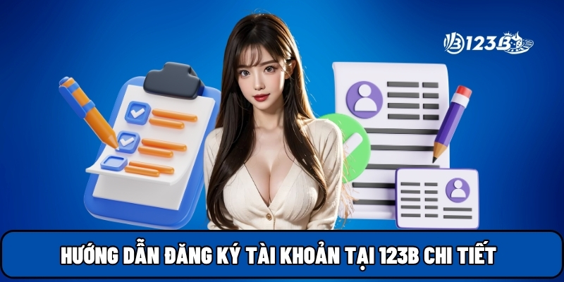 Hướng dẫn đăng ký tài khoản tại 123B chi tiết