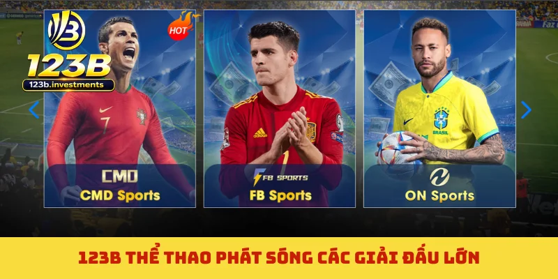 123B thể thao phát sóng các giải đấu lớn 123B thể thao phát sóng các giải đấu lớn