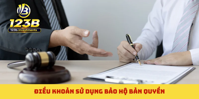 Điều khoản sử dụng bảo hộ bản quyền