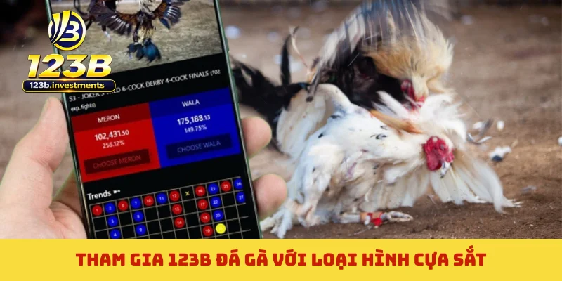 Tham gia 123B đá gà với loại hình cựa sắt